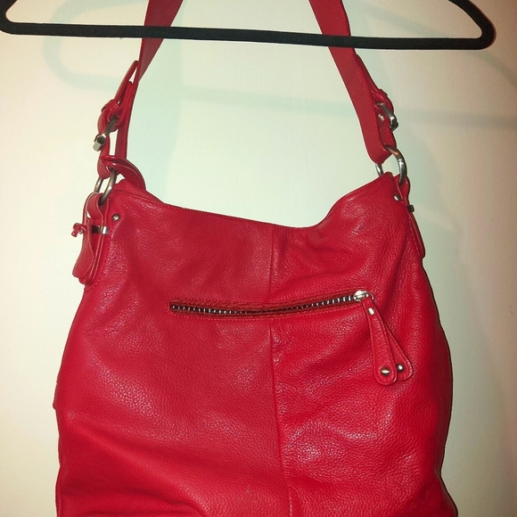 Red shoulder bag - Picture 2 of 3